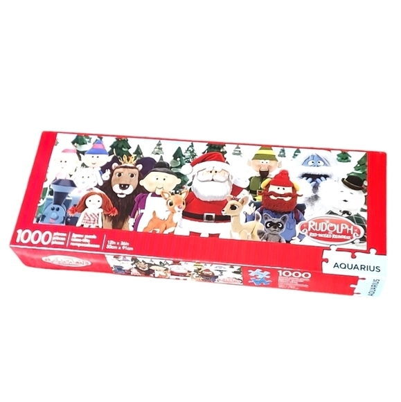 Aquarius Rudolph the Red-Nosed Reindeer Panorama 1000 Pieces Puzzle - Picture 1 of 2